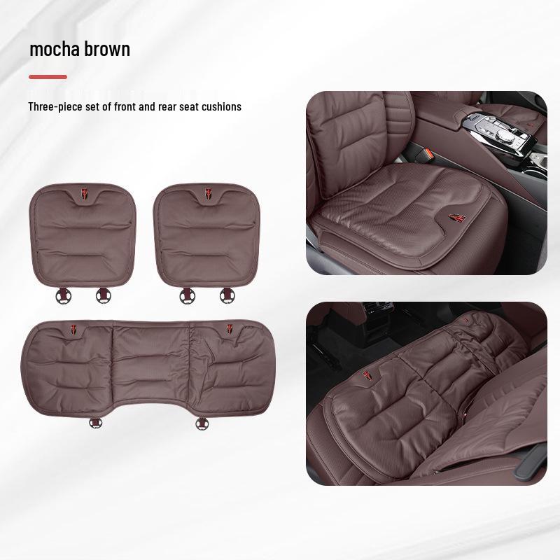 All-Season Seat Cushion for Hongqi Models: H5, H6, H9, HS3, HS5, HS7 - Summer-Ready Comfort