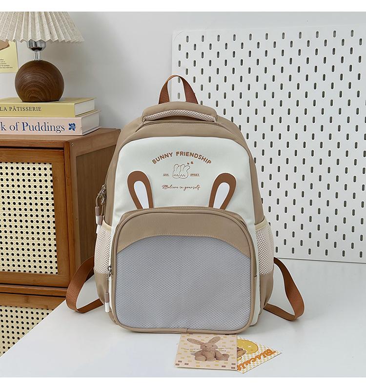 New student schoolbag cute cartoon campus backpack casual large capacity backpack