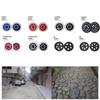 Lightweight Wheels Rubber Caster Wheels Shock Absorption