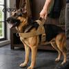 Easy On Off Dog Harness No-Pull with Handle, Adjustable Reflective Harness, Heavy-Duty No-fuss Padded Nylon for Medium Large Dogs Walking Training