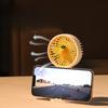 Cartoon Fruit Flower Portable Desktop Lazy Fan Mobile Phone Stand Multi Use Handheld Small Fan Student Charging Edition