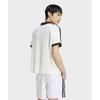adidas Camiseta Polo de Manga Corta con Cuello en V de Color Sólido para Unisex KW7399