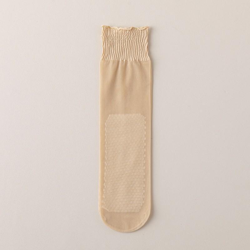 Women's Ultra-Thin Non-Slip Anti-Snag Invisible Crystal Socks