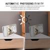LED Multifunctional Mirror Desktop Automatic Photosensitive Electronic Clock