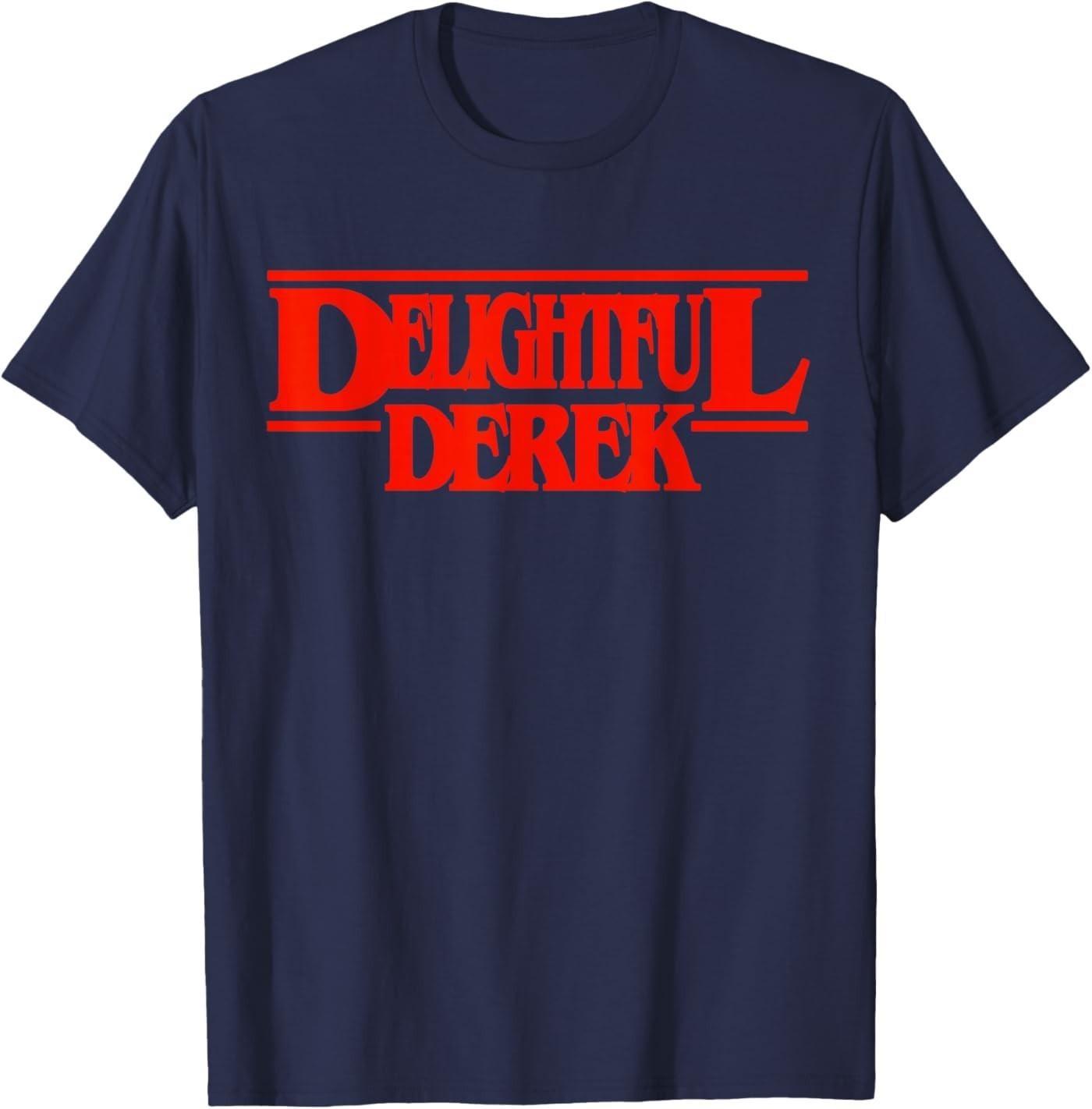 Delightful Derek Funny Vintage Retro Meme T-Shirt S разноцветный