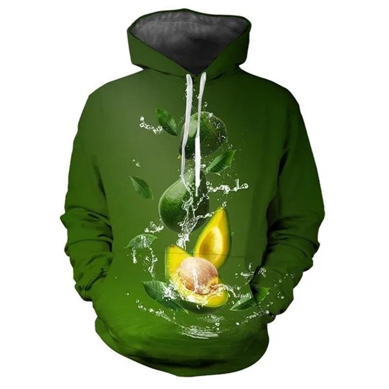 

Модна 3D тропічна толстовка унісекс з принтом барвистих фруктів для жінок Harajuku Streetwear Pulover Kid Funny Sweatshirt Hoodies 6XL