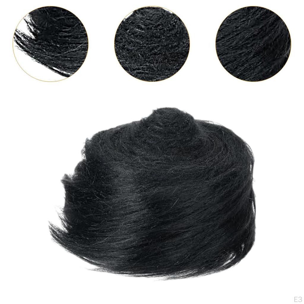 Artificial Fur Fabric Cloth Patches Costume Soft Pre-cut Strips Furry for