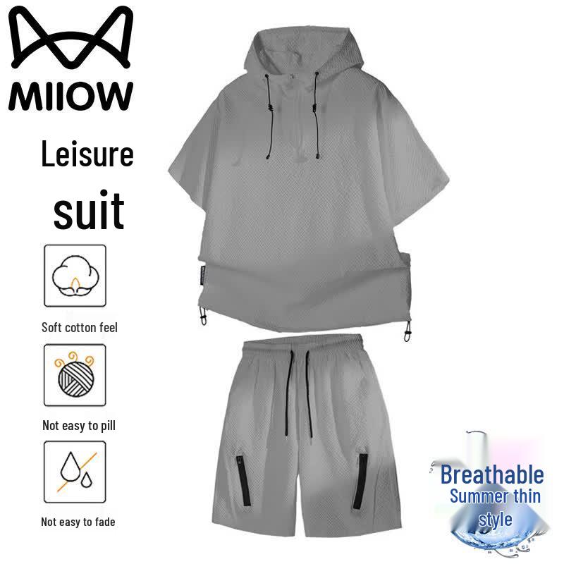 

Men s Casual Hooded Sport Set XL