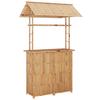 3-teiliges Bambus-Barservice