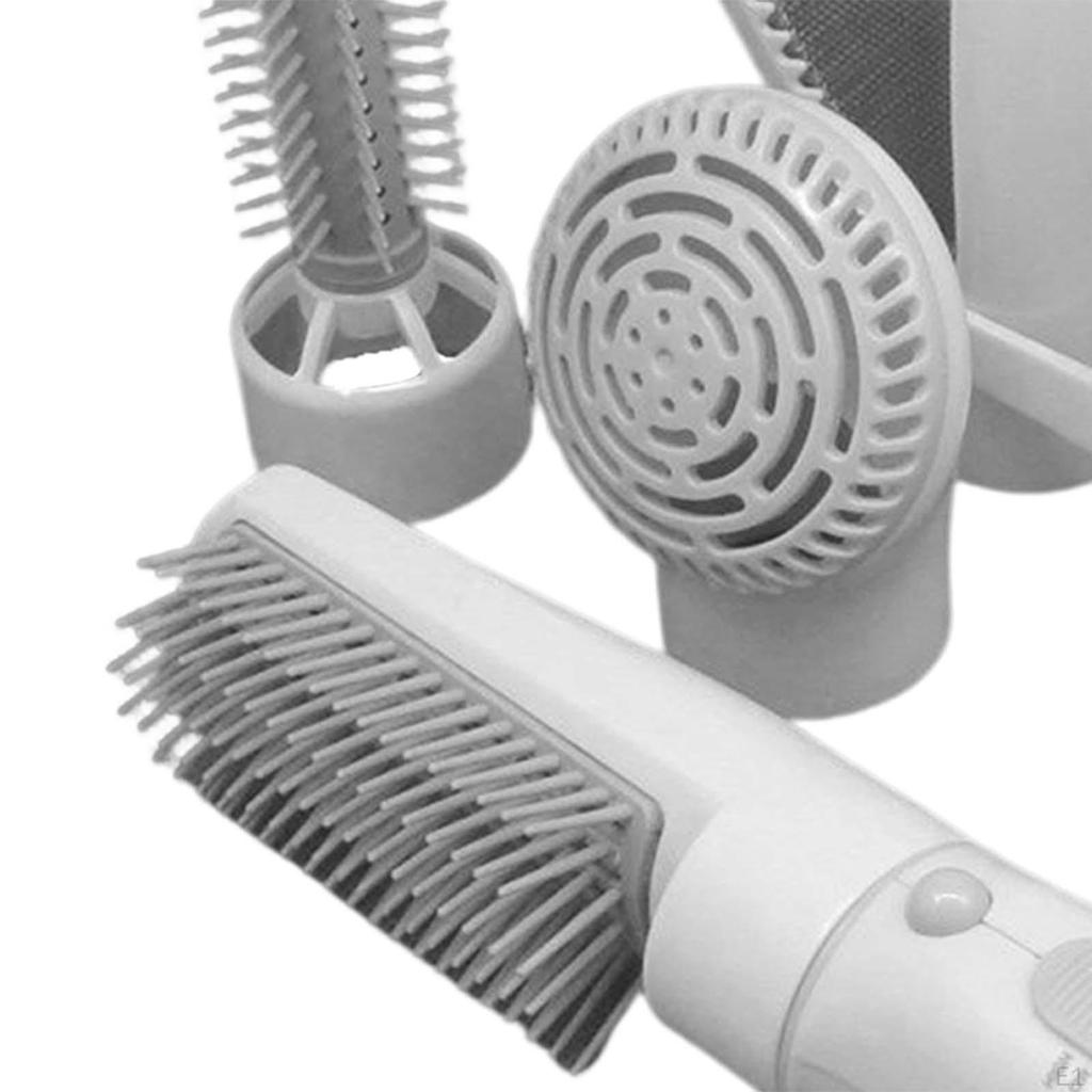 Airbrush-Trockner Grad Drehbarer Draht für Salon DIY mit 10 austauschbaren Köpfen