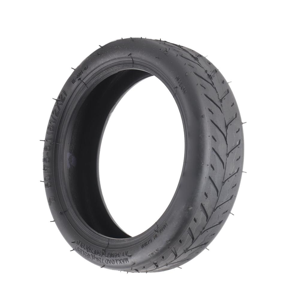 50 75‑6.1 Electric Scooter Tire Rubber Grooves Excellent Grip Shock Absorption Electric Scooter Parts