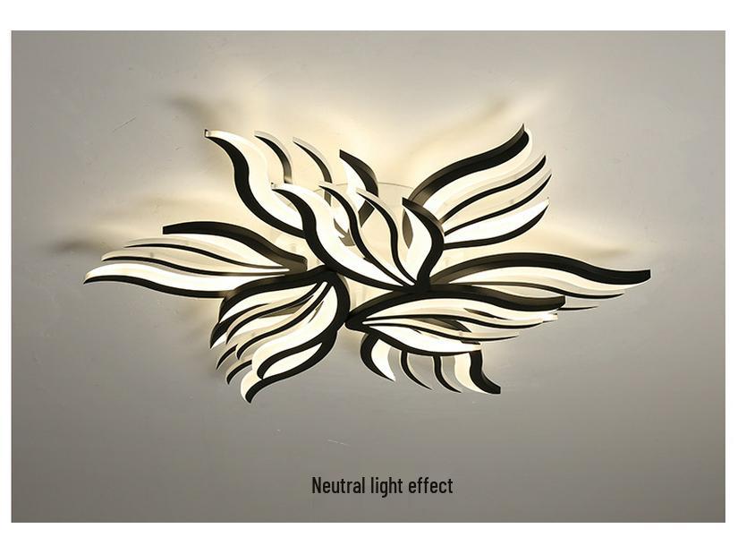 Contemporary Minimalist LED Acrylic Ceiling Light for Bedroom