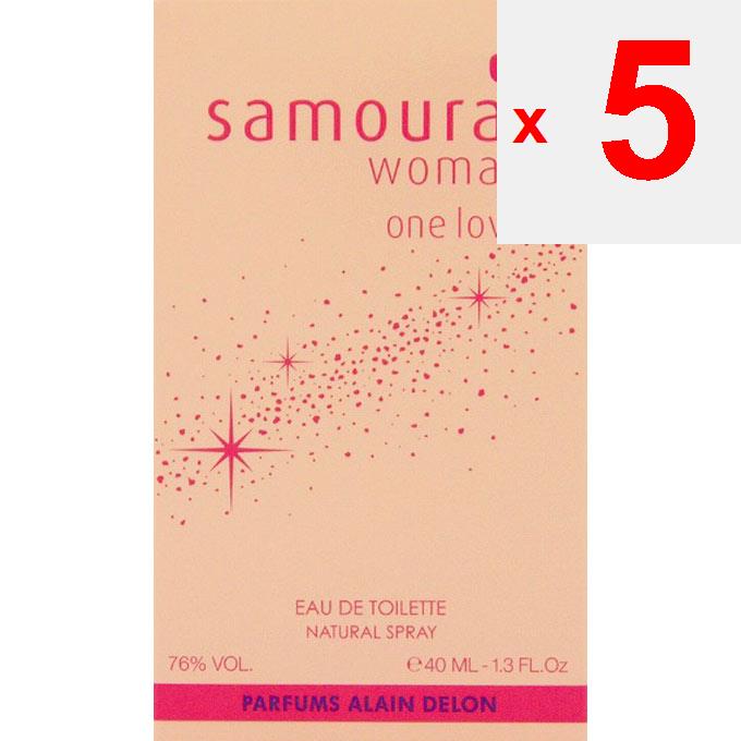 Uyeni Trading Samurai Woman One Love Eau de Toilette EDT 40ml 30ML-100ML Bis zu Damen Eau de Toilette 30ML-100ML Bis zu