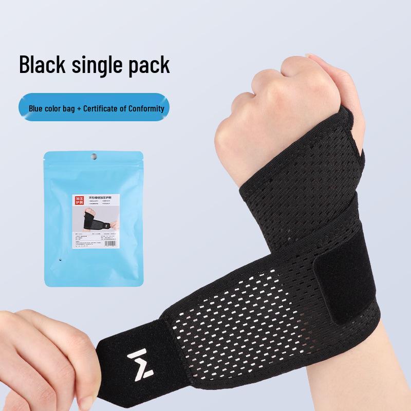 Unisex dünne Handgelenkstütze für Sport, Verstauchungen & Sehnenzerrungen - Schweißabsorbierend für Badminton & Tennis