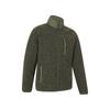 Mountain Warehouse Mens Hayfield Faux Fur Lined Full Zip Fleece Top
