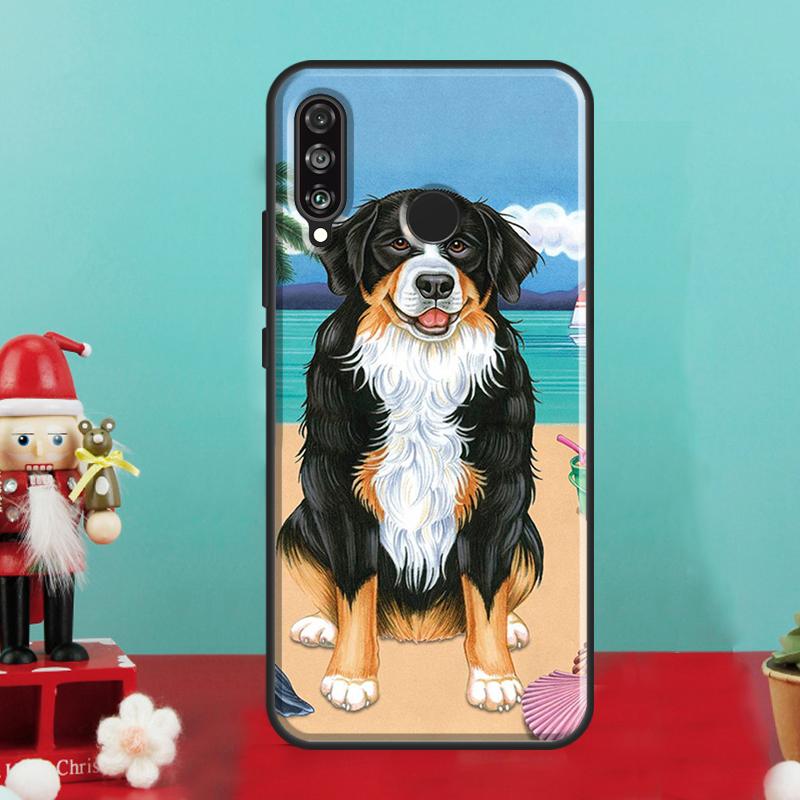 Bernese Mountain Dog For Huawei Nova 5T 10 9 SE 12s 11i 12i Y91 Y90 Y60 Y70 Y72 Y61 P20 P30 P40 Lite P60 Pro Case