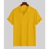 New men's summer polo shirt: short-sleeved, casual, versatile, breathable and skin-friendly