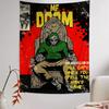 MF DOOM Kleurrijk Wandkleed Hangend Hangend Tarot Hippie Wandkleden Studentenkamer Huisdecoratie
