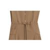 Modisches Sommerkleid für Mütter Lockere Passform Bindegürtel Elegant und Schlankmachend Mittelalte Frauen