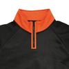 Men's Loose And Casual Two-color Fleece Stand-up Collar Pullover, Half-zipper Long-sleeved Sweatshirt