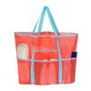 Hollow Out Mesh Beach Bag PVC Mesh Handbag Storage Bag Swimming Bag  Shower