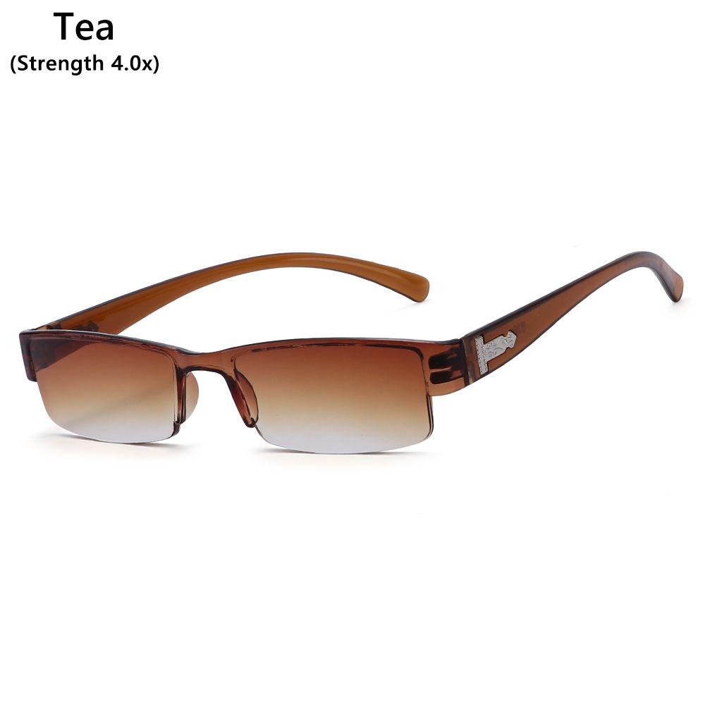 Fashion Clear Lens Men & Women Presbyopic Glasses Readers Eyewear Reading Glasses Half Frame