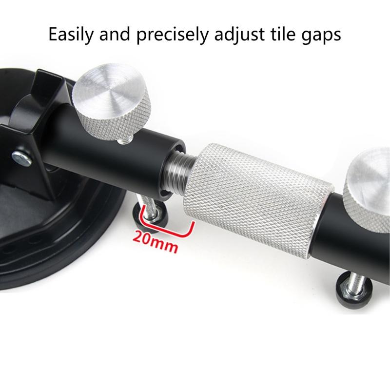 Granites Seams Setters Adjustable Vacuum Suctioning Cup Stone Seams Setters for Seams Joining Leveling Professional Countertops