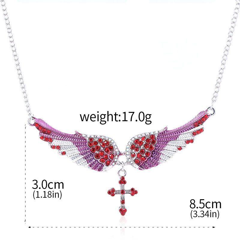 Personalized Angel Wings Necklace Super Flash Angel Wings For Men And Women Fashion Party Match