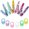 Baby Pacifier Chain with Holder Clip Adapter for MAM Rings Soother Leash Strap