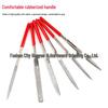 Electroplated Diamond File 160x4mm for Metal, Wood, Stone, and Mold Polishing