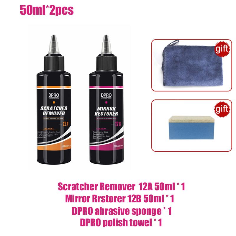 Dpro Auto Kratzer Entferner Spiegel Restaurator Polieren Wachs Paste Produkt Kratzer Reparatur Farbe Pflege Auto Zubehör Detaillierung