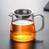 Heat-resisting Clear Glass Tea Pot Fair Cup Cha Hai,handmade  Kung Fu Tea Cups Teaset Gongdao Points of Tea Ware with Handle