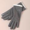 Women's Velvet Touchscreen Winter Gloves - Versatile, Warm, & Ideal for Outdoor Cycling