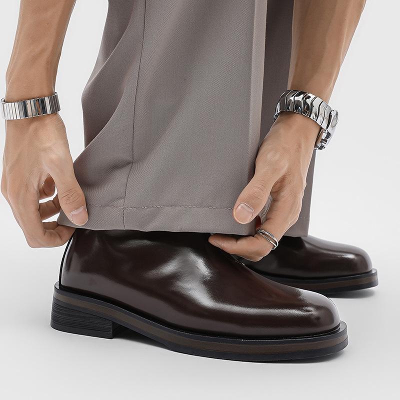 2025 New Men's Retro Casual High-top Thick-soled Versatile Thick-soled Heightening Martin Boots 57012-Q