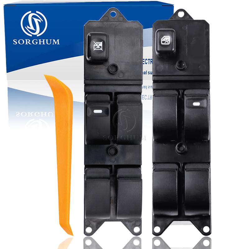 SORGHUM MR587942 MR587941 Left Right Window Switch For Mitsubishi Pajero Montero III 3 Lancer Triton L200 Sport Challeng Grandis