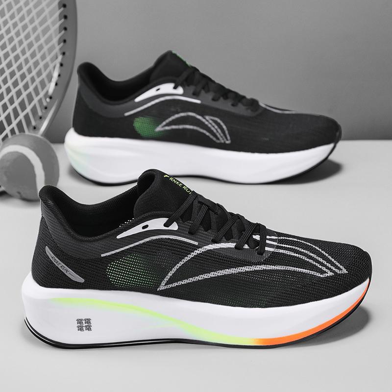 Activity Performance Shoes Fluorescent Green Light Dance Shoes Couple Soft-soled Sports Running Shoes Men's and Women's Walking Shoes 34-4