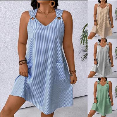 New Spring And Summer Vacation Daily Commuting Work Comfortable Sexy Elegant Women'S Fashion Printed Dress