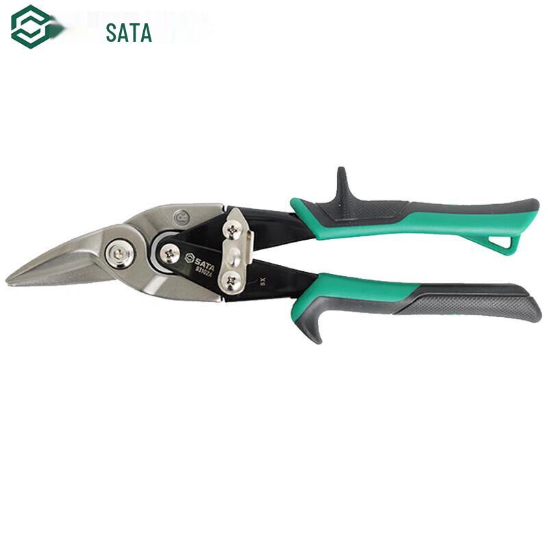 SATA 93102A Right-Cut Aviation Snips 10 inch