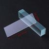 Set of 12 Microscope Glass Precision Optical for Specimen Biological Science and Observation X X Cm Slides, Polished, Glass, Preparation, Education,