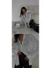 European Spring-Summer Sequin Lapel Cardigan: Women's Long Sleeve Shirt Jacket