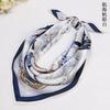 [Nautical] Silk 70 * 70Cm Silk Medium Square Scarf Women'S Silk Scarf Manufacturer