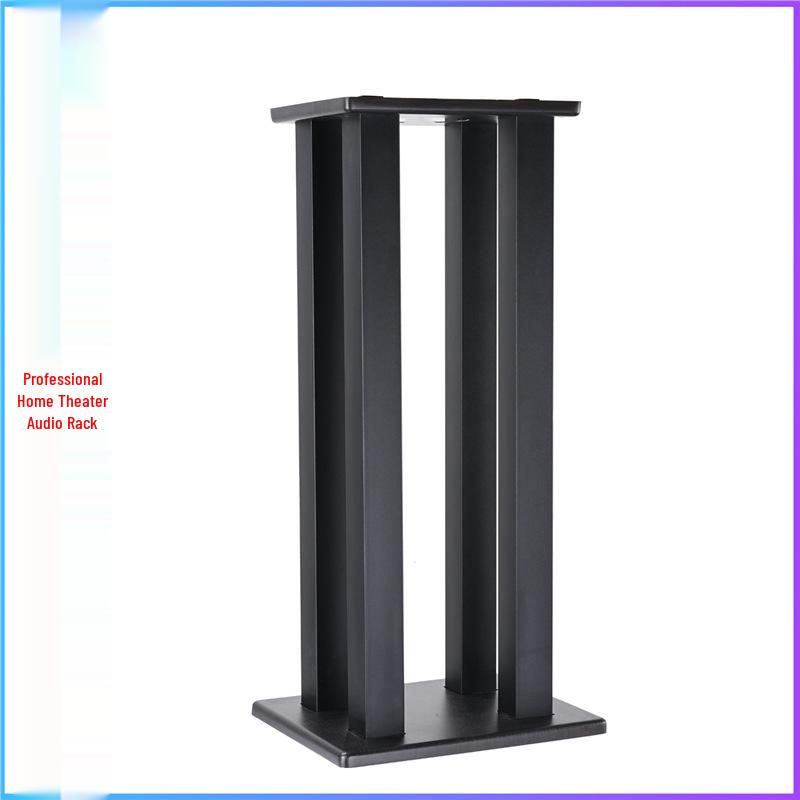 Metal Column Floor Stand for Surround Sound or Projector, Ideal for KTV and Villa Settings.