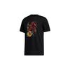 T Shirts Men's Black Crew Neck Moderate Straight Fit GI8892