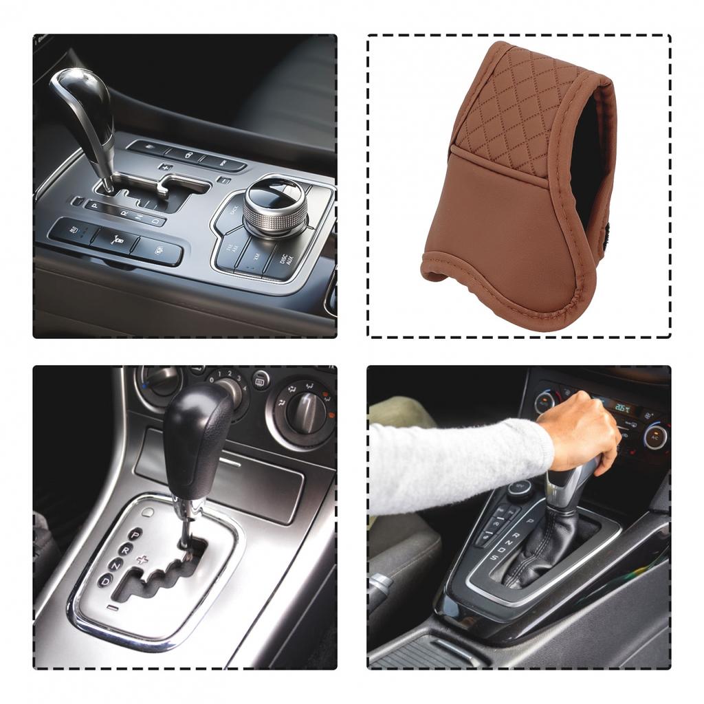 Enhance Aesthetics Car Gear Shift Cover Gearbox Shifter Knob Protector