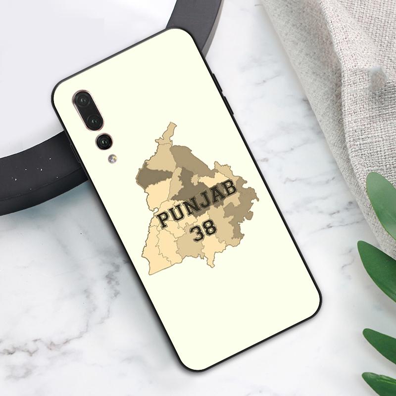 Punjab Map Case For Huawei Nova Y73 Y72 Y70 Y90 Y60 Y61 Y91 12s 12i 11i 8i 9 10 SE P40 Lite P60 P30 Pro