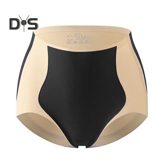 Women Underpants High Waist Tummy Control Seamless Compression But Lift Slimming Great Elasticity Color Matching Anti-septic Lady Briefs Panties