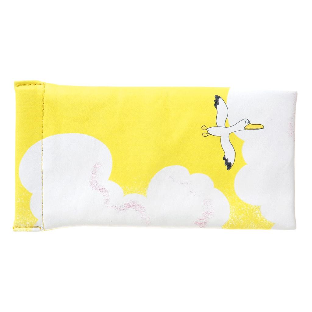 Gakken Stafle 11 Cats Spring Closure Pouch Eyeglass Case Kikyuu F15076