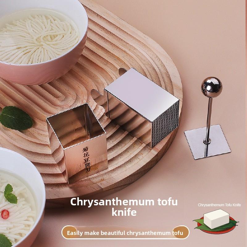 Kreatives Tofu-Messer