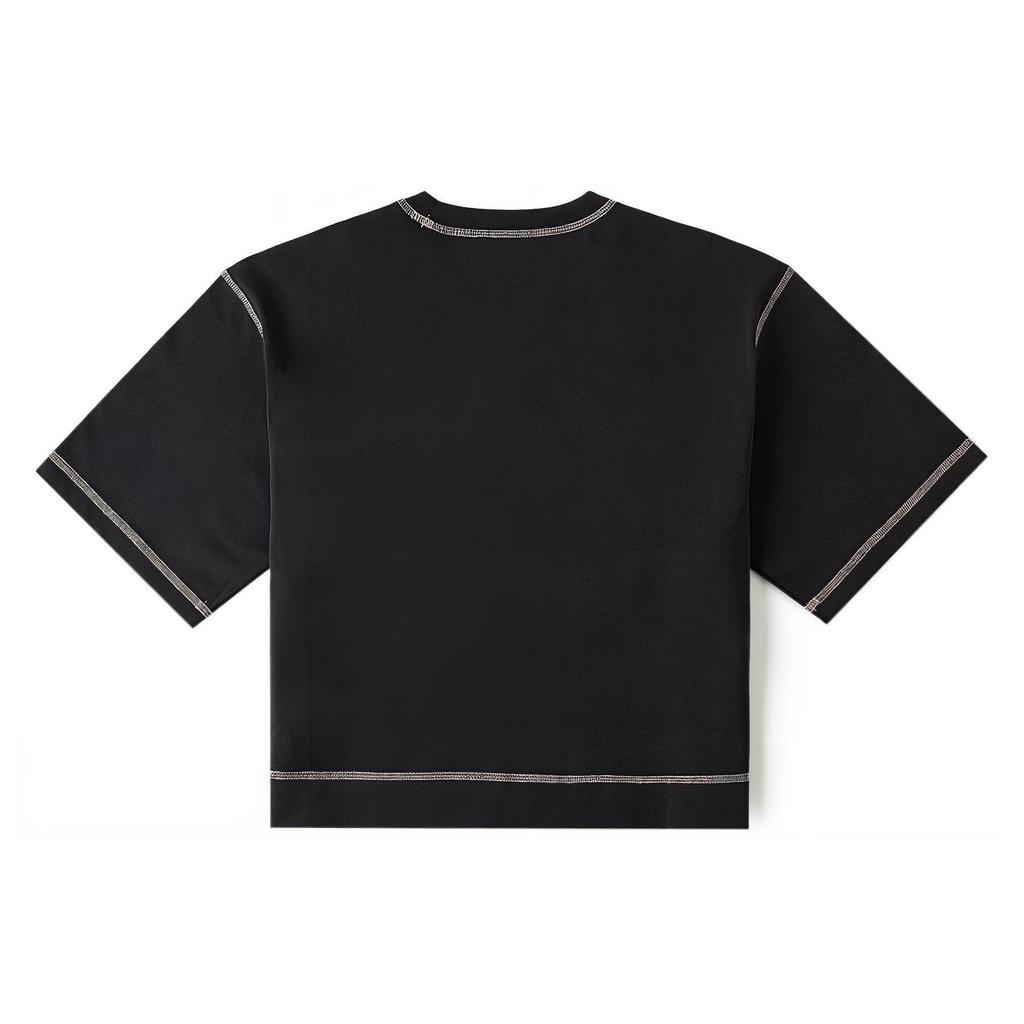 Vans Comfortable Letter Round Neck Short Sleeve Regular T-Shirt Women Tops Gray Black VN000KPF1O7