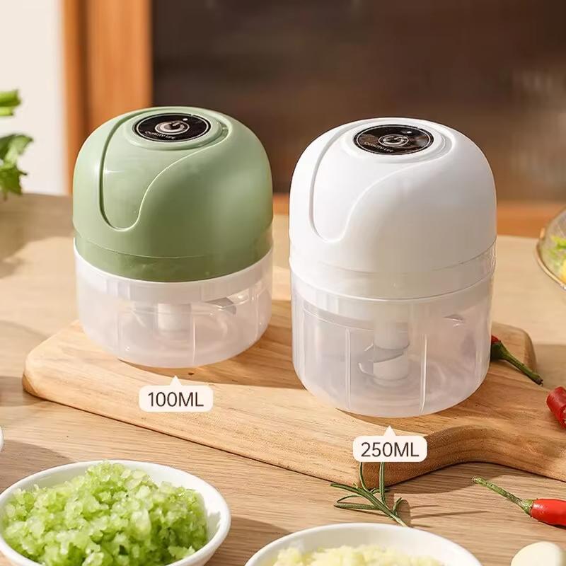 Xiaomi Mini Electric Meat Grinder 250ML Garlic Puree Machine Onion Ginger Chili Chopper Kitchen Food Mixer